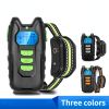 Dog Training Collar; Shock Collar for Dogs with Remote; Rechargeable Dog Shock Collar; 3 Modes Beep Vibration and Shock Waterproof Bark Collar
