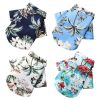 Hawaii Beach clothing for Pet Dog Cat T-Shirts Cute for Small, Medium and Large Dog Cats Cool Summer Vest Camp Shirt Clothes; dog clothes