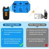 Dog Training Collar; Shock Collar for Dogs with Remote; Rechargeable Dog Shock Collar; 3 Modes Beep Vibration and Shock Waterproof Bark Collar