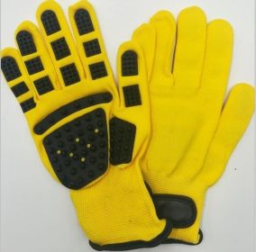 Pet Hair Removal Gloves; Pet Grooming Gloves; Bathing; Hair Remover Gloves; Gentle Brush for Cats; Dogs; and Horses (Color: Yellow, size: NO.9)
