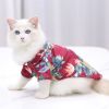 Hawaii Beach clothing for Pet Dog Cat T-Shirts Cute for Small, Medium and Large Dog Cats Cool Summer Vest Camp Shirt Clothes; dog clothes